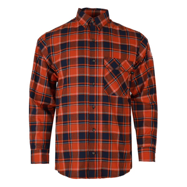 Men's Fire Resistant Plaid Work Shirt - Image 3