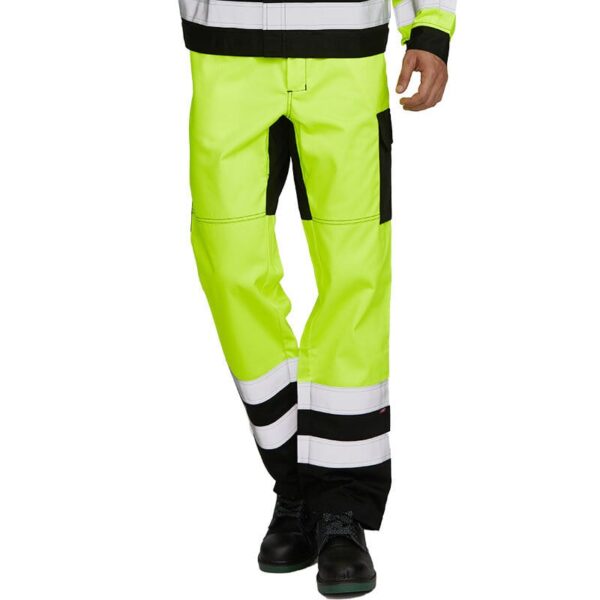 Hi Vis 85% polyester 15% cotton reflective work pants - Image 2