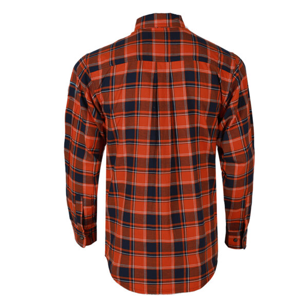 Men's Fire Resistant Plaid Work Shirt - Image 4