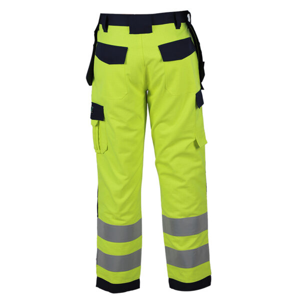 Hi Vis Winter Workwear Fire Retardant Work Pants - Image 2