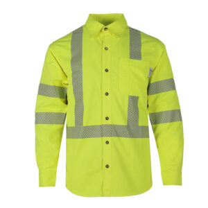 Modacrylic Fire Proof High Visibility Work Shirt