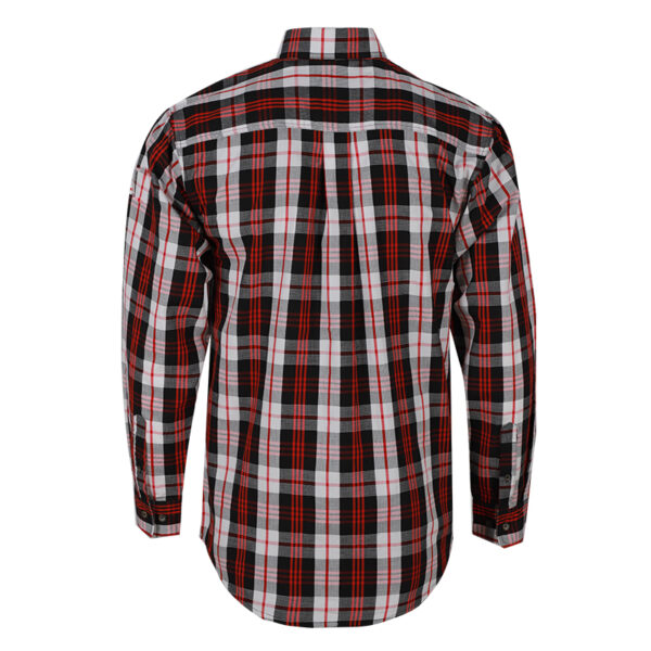 Men's Fire Resistant Plaid Work Shirt - Image 2