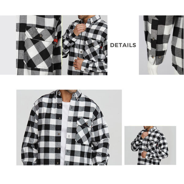 100% Cotton Fire Retardant FR Shirt - Image 4
