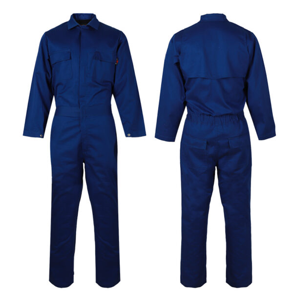 Mens' Long Sleeve Fire Resistant Lightweight Workwear Coveralls - Image 3