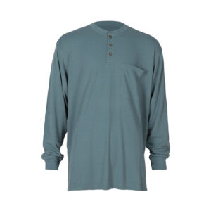 Long sleeve flame retardant knitted shirt